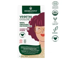 Herbatint Bio Vegetal Color CHERRY RED, 2×50 g