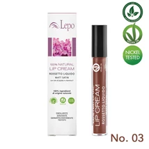 Lepo 78 VEGÁN 100% természetes krémrúzs, No. 03 vörös bársony