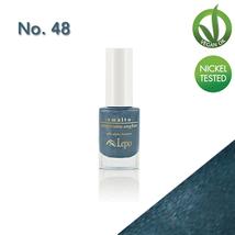 Lepo 607 körömerősítő körömlakk, No. 48 metál kék