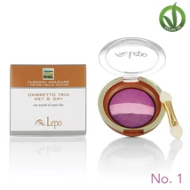 Lepo 625D natúr trio száraz & nedves szemhéjpúder No. 1, Lila