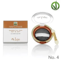 Lepo 625D natúr trio száraz & nedves szemhéjpúder No. 4, Szürke
