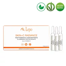 ÚJ Lepo 718 Vegán C-vitaminos revitalizáló kezelés, 7×2,5 ml