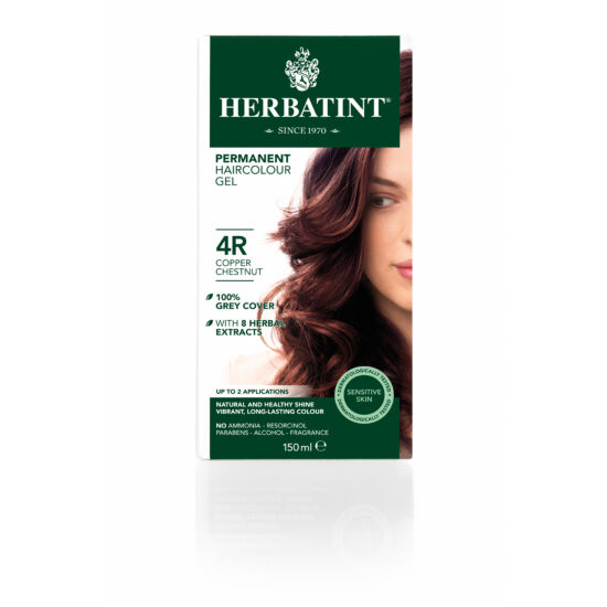 Herbatint 4R Réz gesztenye hajfesték, 150 ml