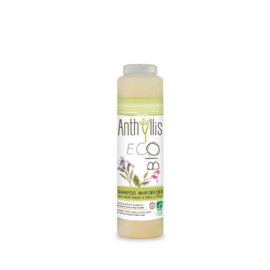 Anthyllis BIO tanúsított sampon korpásodás ellen, 250 ml