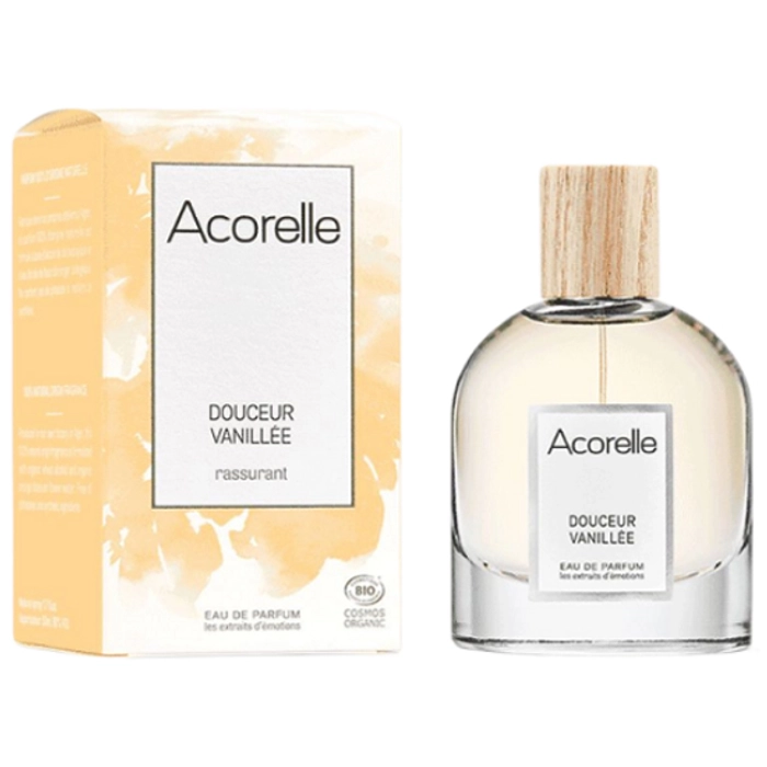 Acorelle Bio Eau De Parfum, Édes Vanília (Önbizalmat ad), 50 ml