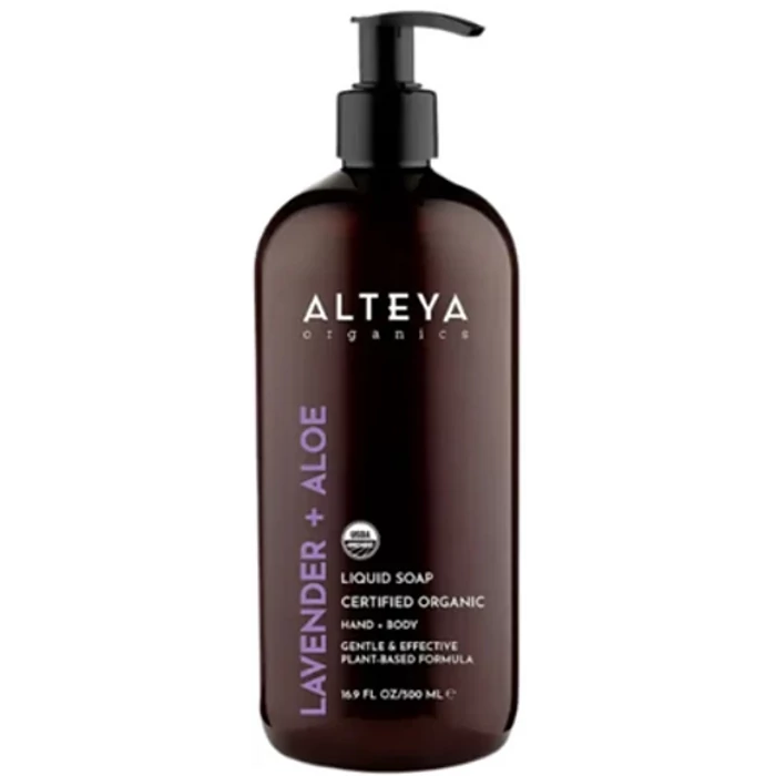 Alteya Organics Bio folyékony szappan - Levendula és aloe 500ml