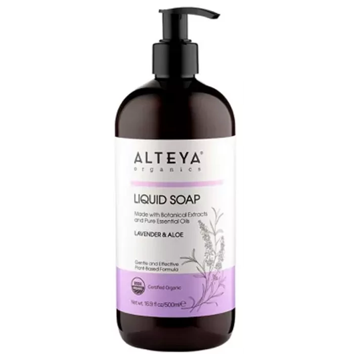 Alteya Organics Bio folyékony szappan - Levendula és aloe 500ml