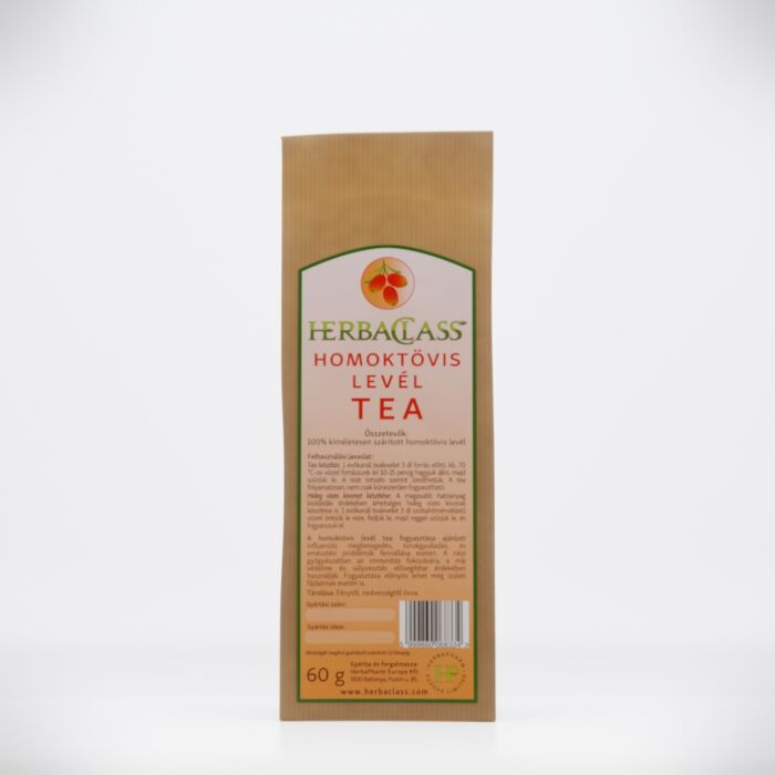 HerbaClass Homoktövis Levél Tea, 60 g