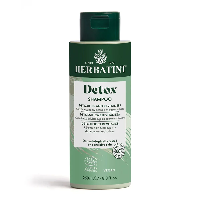 Herbatint Detox Tisztító és Regeneráló Sampon, 260 ml