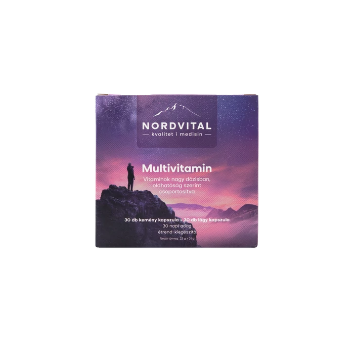 Nordvital Multivitamin 30+30 db kapszula