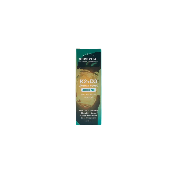 Nordvital D3+K2 csepp 30 ml 60 adag