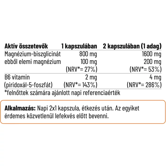 Nordvital Magnézium-biszglicinát 90 db kapszula