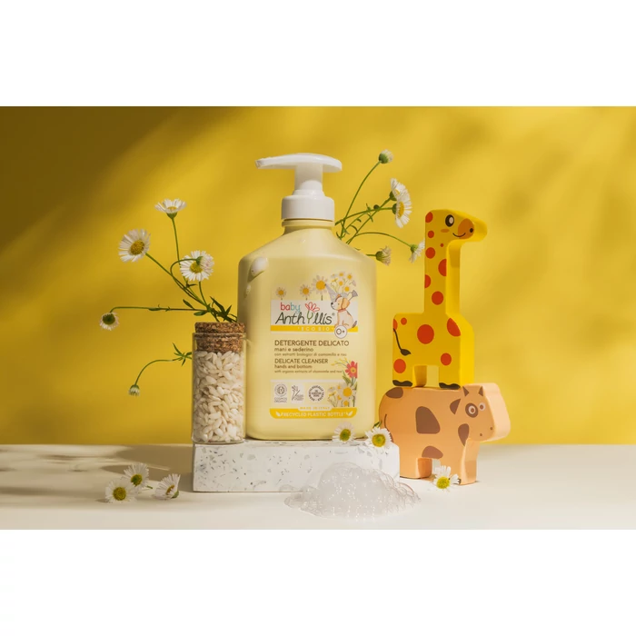 Anthyllis Baby 2894 BIO babafürdető és folyékony szappan érzékeny bőrre, 300 ml
