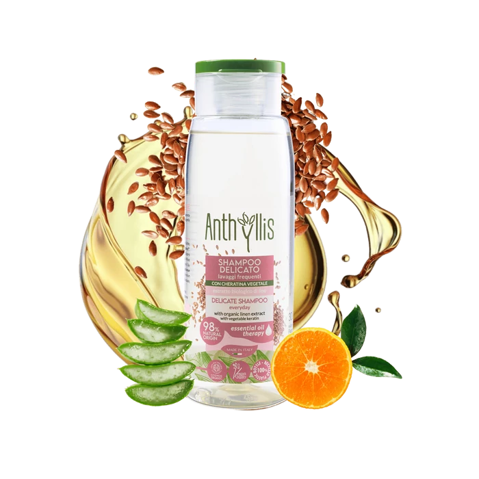 Új Anthyllis 2887 BIO sampon gyakori hajmosáshoz, 300 ml